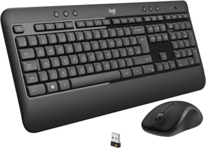 Logitech MK540 keyboard and mouse combo